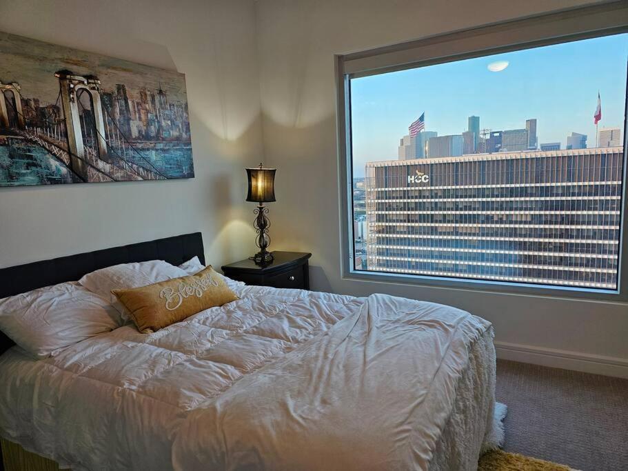 Ferienwohnung Luxury Highrise In Midtown - Skyline Views And Chic Decor Houston Exterior foto