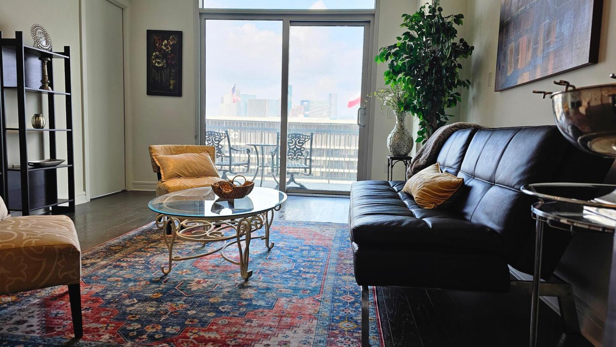 Ferienwohnung Luxury Highrise In Midtown - Skyline Views And Chic Decor Houston Exterior foto