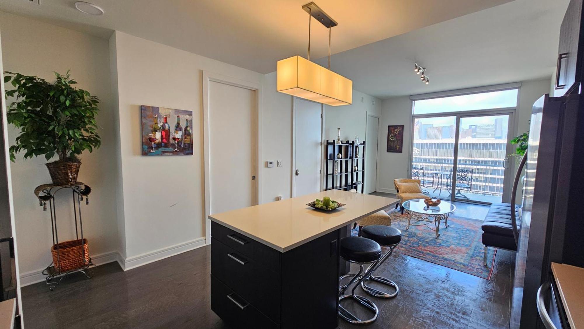 Ferienwohnung Luxury Highrise In Midtown - Skyline Views And Chic Decor Houston Exterior foto