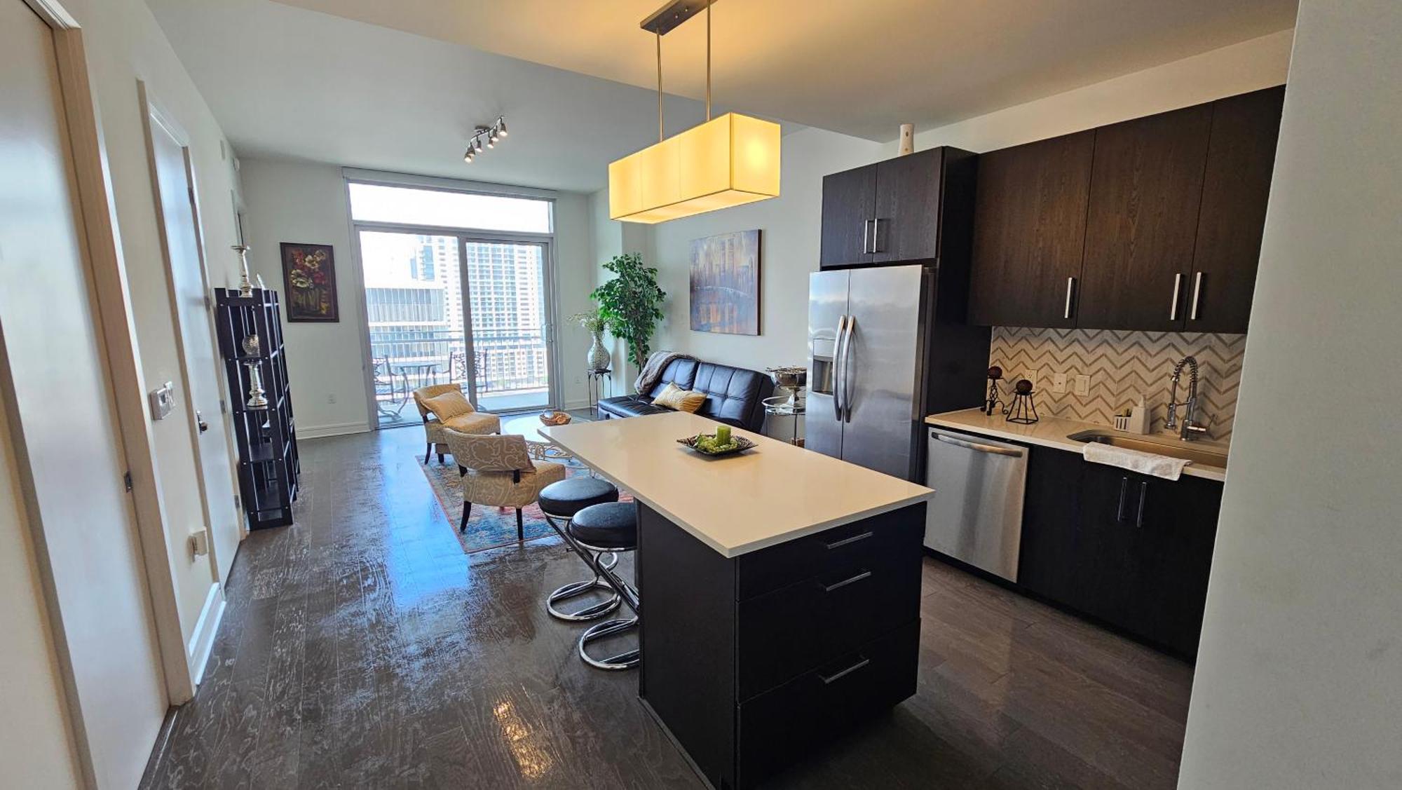 Ferienwohnung Luxury Highrise In Midtown - Skyline Views And Chic Decor Houston Exterior foto